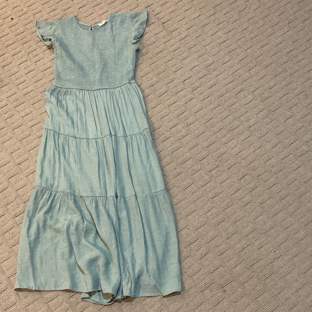 Blu Pepper Light Blue Casual Dress
